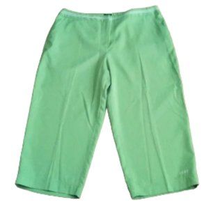 IZOD Capri stretch Color Green Size 16